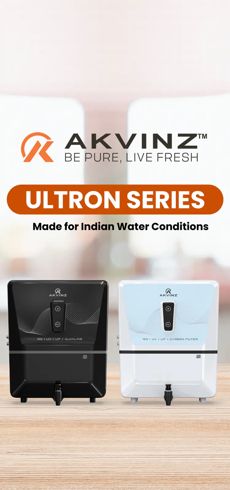 Akvinz Rent O Mate RO Water Purifiers